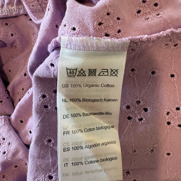 Feetje baby girl eyelet dress, legging, socks and headband 4 piece set 9m EUC - Picture 7 of 12